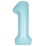 Unique 34 inch Light Blue Helium Inflated Balloon