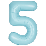 Unique 34 inch Light Blue Helium Inflated Balloon