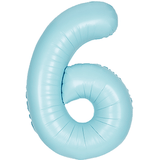 Unique 34 inch Light Blue Helium Inflated Balloon