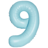 Unique 34 inch Light Blue Helium Inflated Balloon