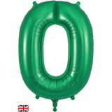 Oaktree 34 inch Green Helium Inflated Balloon