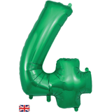 Oaktree 34 inch Green Helium Inflated Balloon