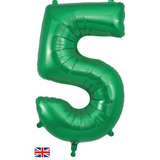 Oaktree 34 inch Green Helium Inflated Balloon