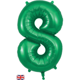 Oaktree 34 inch Green Helium Inflated Balloon