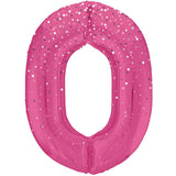 Unique 34 inch Fuchsia Helium Inflated Balloon