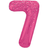 Unique 34 inch Fuchsia Helium Inflated Balloon