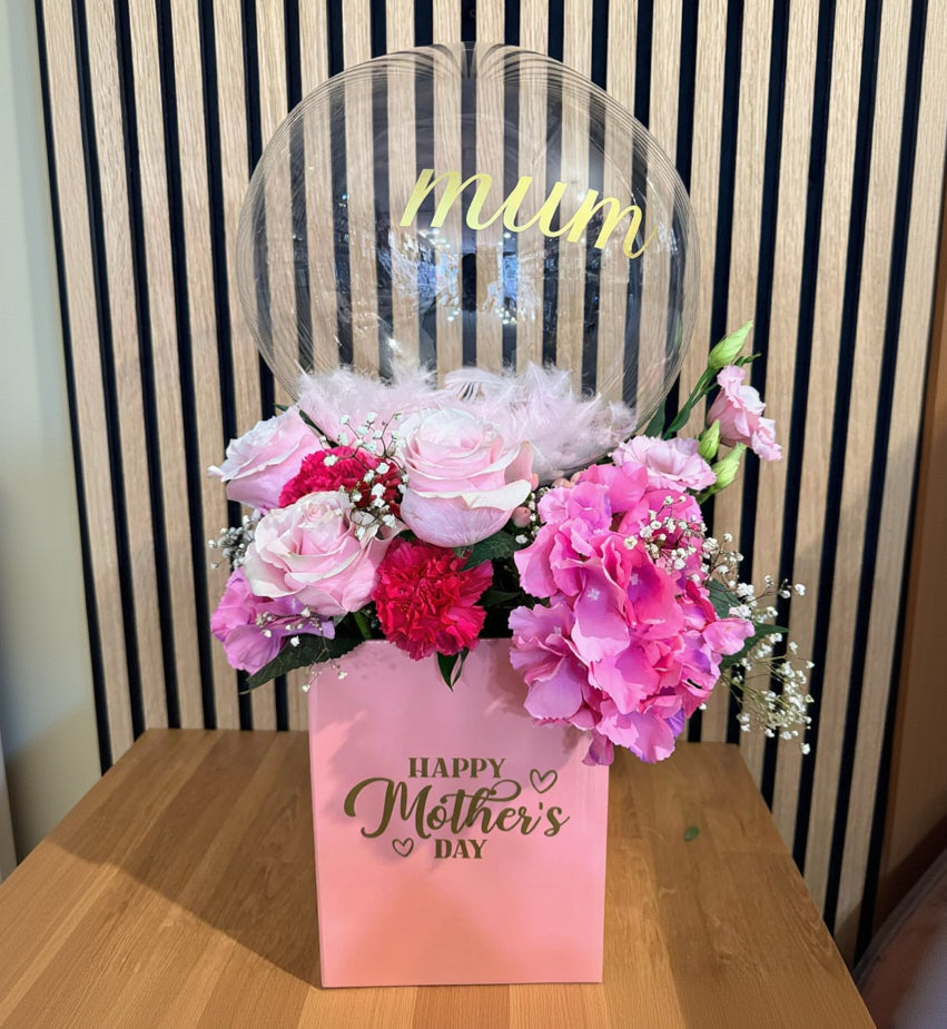 Bobo Feather Florist Choice Handtied Gift Box