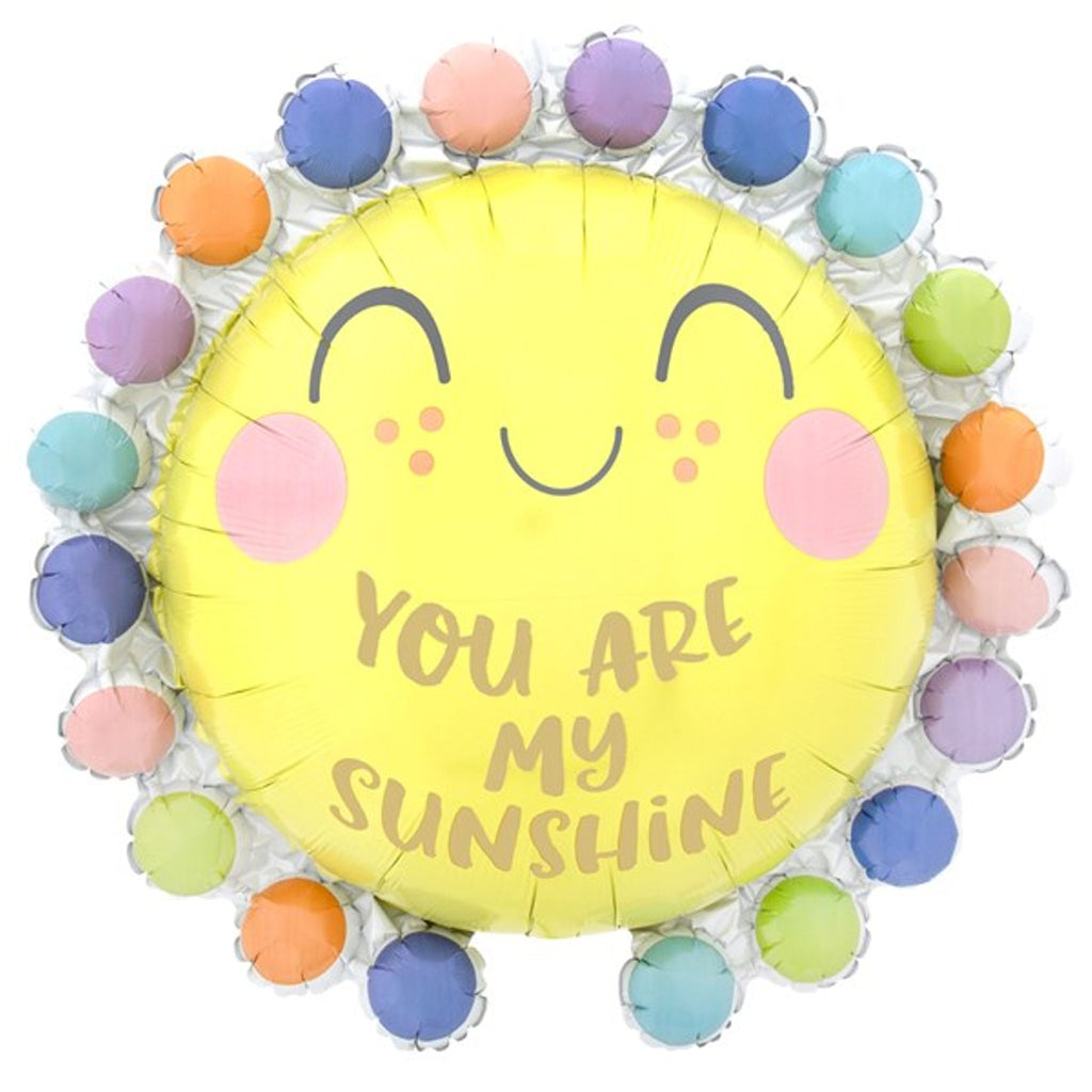 Dot Baby Circle 26" Helium Inflated Foil Balloon