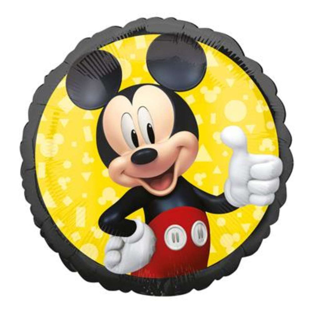 Disney Micky Mouse 18-inch Round Foil Helium Inflated Balloon