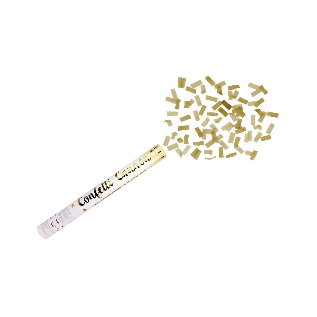 Gold Paper Confetti Shooter 50cm
