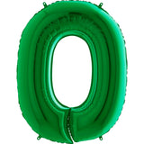 Grabo Green Helium Inflated Balloon