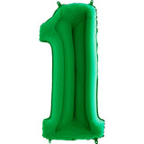 Grabo Green Helium Inflated Balloon