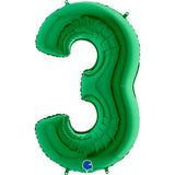 Grabo Green Helium Inflated Balloon
