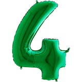 Grabo Green Helium Inflated Balloon