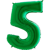 Grabo Green Helium Inflated Balloon