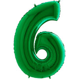 Grabo Green Helium Inflated Balloon