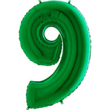 Grabo Green Helium Inflated Balloon