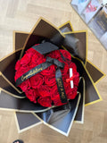 Graduation Flower Bouquet with Personalised Ribbon