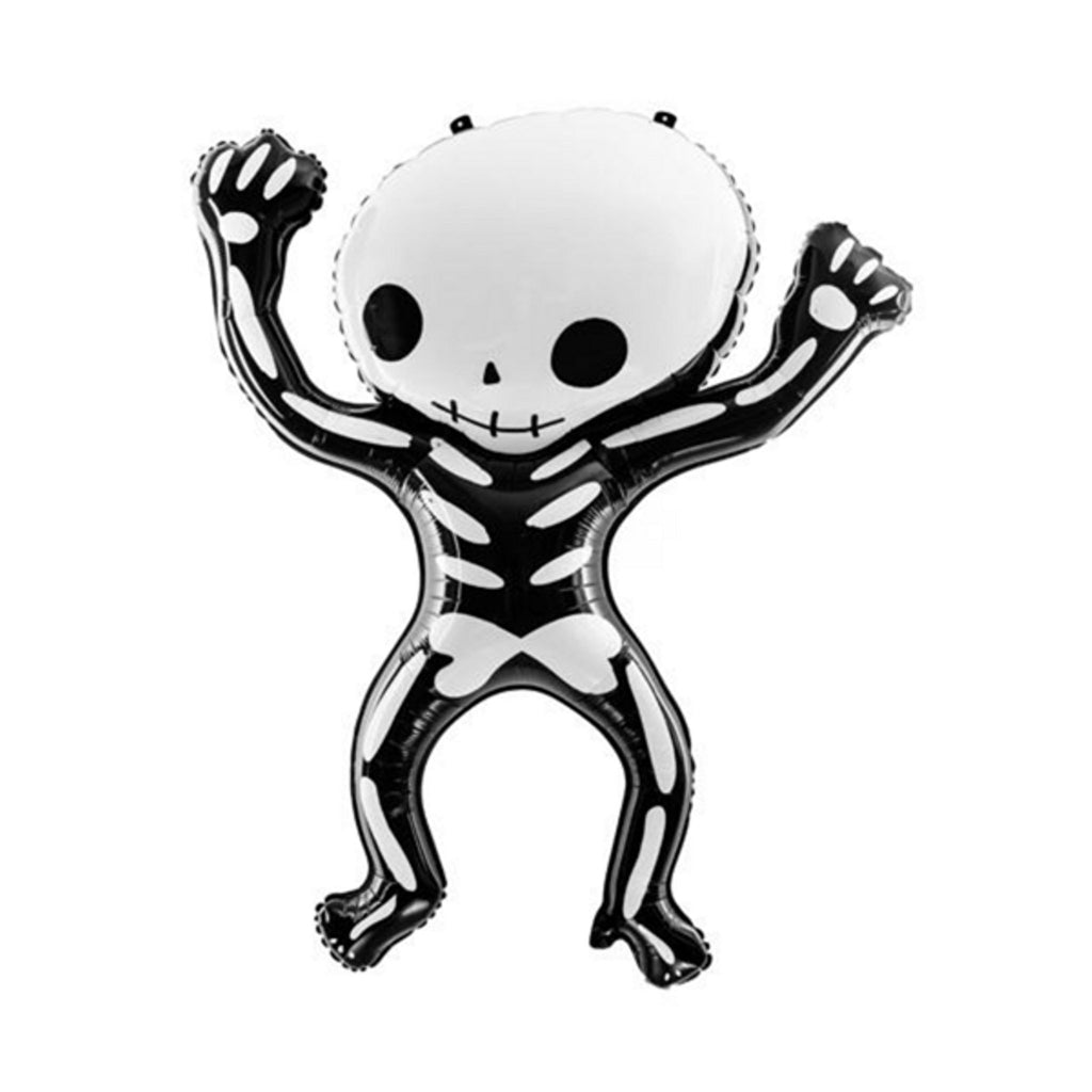 Halloween Dancing Skeleton 33" Helium Inflated Foil Balloon