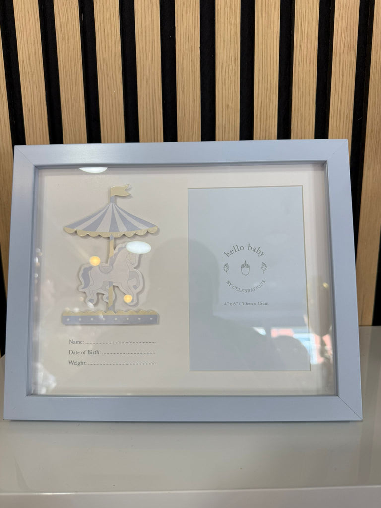 Hello Baby Boy 4" X 6" Frame