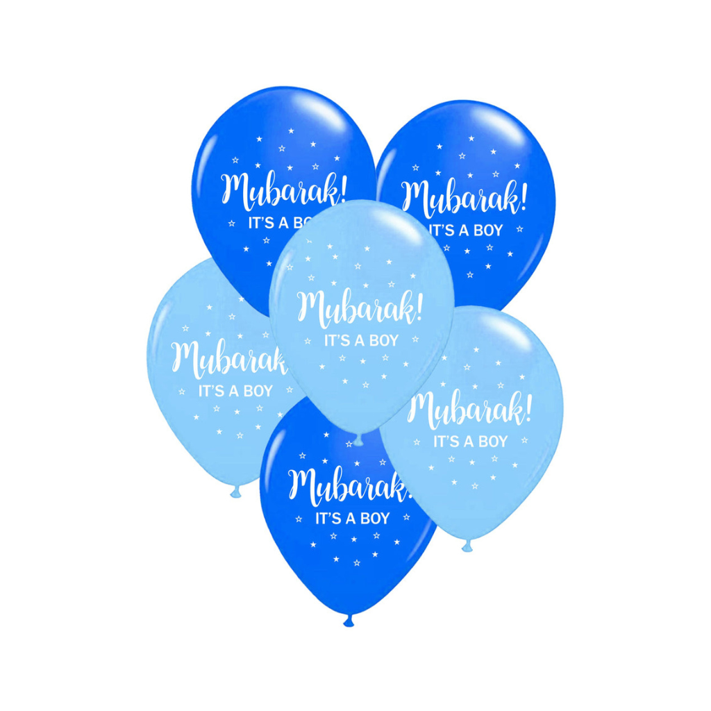 Mubarak It's A Boy Party Balloons