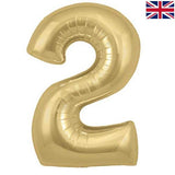 Oaktree 34 inch Gold Helium Inflated Balloon
