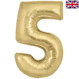 Oaktree 34 inch Gold Helium Inflated Balloon