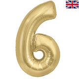 Oaktree 34 inch Gold Helium Inflated Balloon