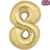 Oaktree 34 inch Gold Helium Inflated Balloon