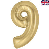 Oaktree 34 inch Gold Helium Inflated Balloon