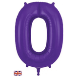 Oaktree 34 inch Purple Helium Inflated Balloon