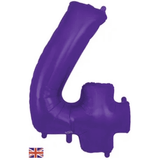Oaktree 34 inch Purple Helium Inflated Balloon