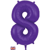 Oaktree 34 inch Purple Helium Inflated Balloon