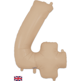 Oaktree 34 inch Beige Helium Inflated Balloon