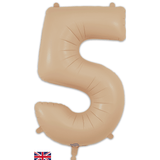 Oaktree 34 inch Beige Helium Inflated Balloon