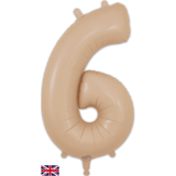 Oaktree 34 inch Beige Helium Inflated Balloon