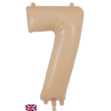 Oaktree 34 inch Beige Helium Inflated Balloon