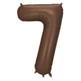 Party Deco 33 inch Brown Helium Inflated Balloon
