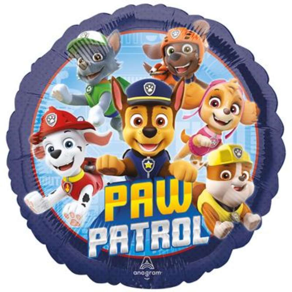 Paw Patrol 18-inch Foil Helium Inflated Balloon