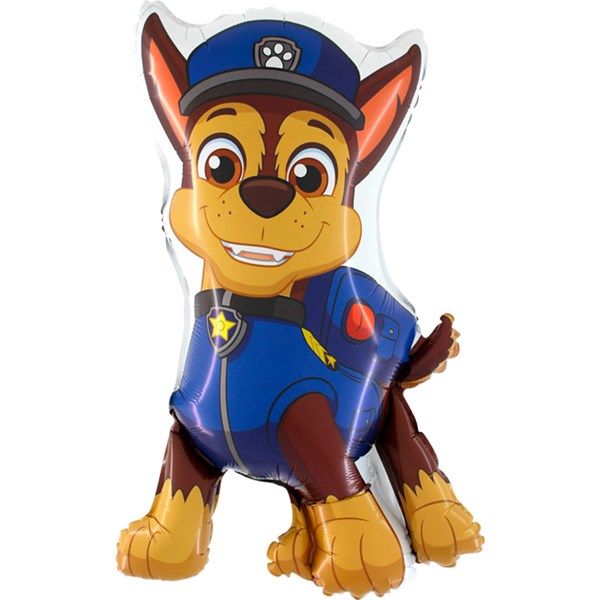 Paw Patrol Chase 37" Large Foil Helium Inflated Balloon