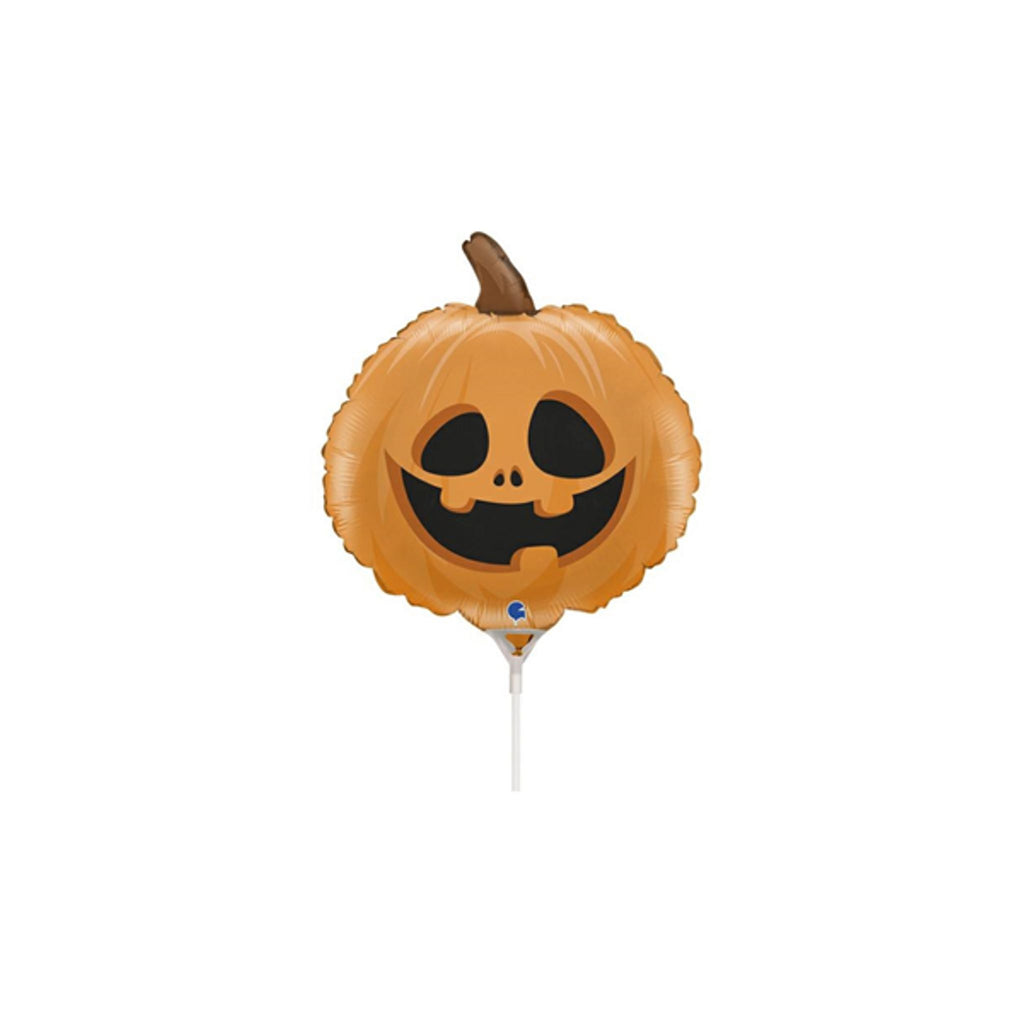Pumpkin 14" Air Filled Foil Balloon