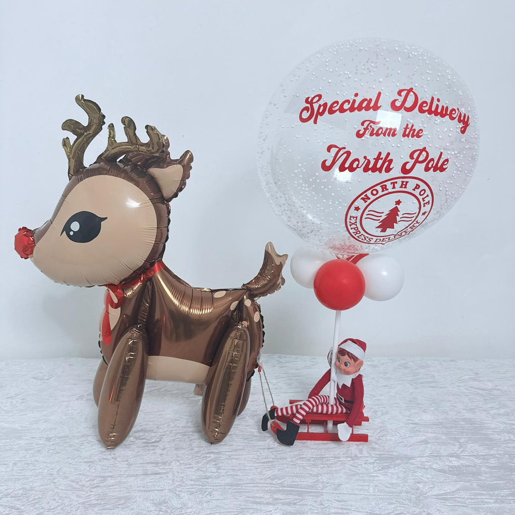 Reindeer Sleigh Elf