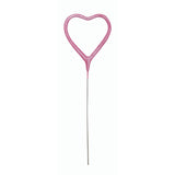 Sparkler 7" Heart Candle