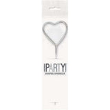 Sparkler 7" Heart Candle