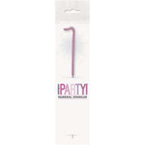 Sparkler 7" Number 1 Candle