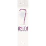 Sparkler 7" Number 7 Candle