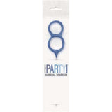 Sparkler 7" Number 8 Candle