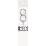 Sparkler 7" Number 8 Candle