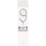 Sparkler 7" Number 9 Candle