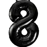 Unique 34 inch Black Helium Inflated Balloon
